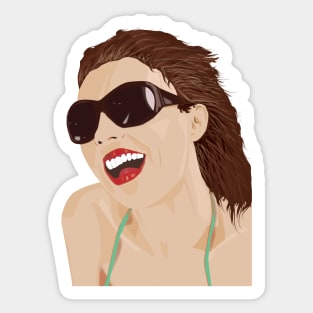 Summer Girl Sticker